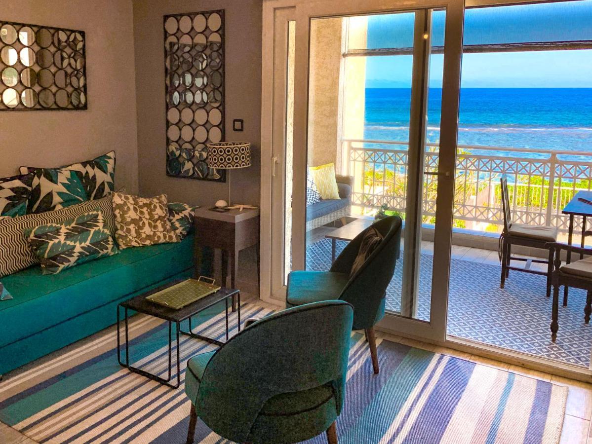 Le Petrel Blanc - Appartement Sur La Plage De La Souris Blanche Trois Bassins 外观 照片